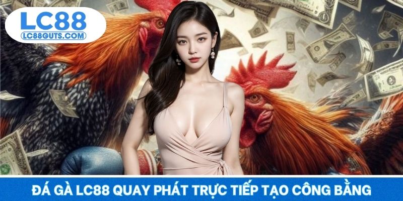 Đá gà LC88 quay phát trực tiếp tạo công bằng